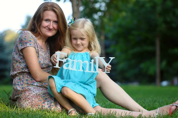 Familie — Stockfoto