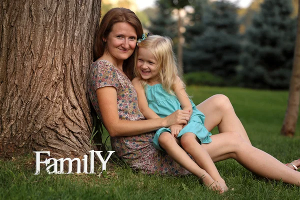 Familie — Stockfoto