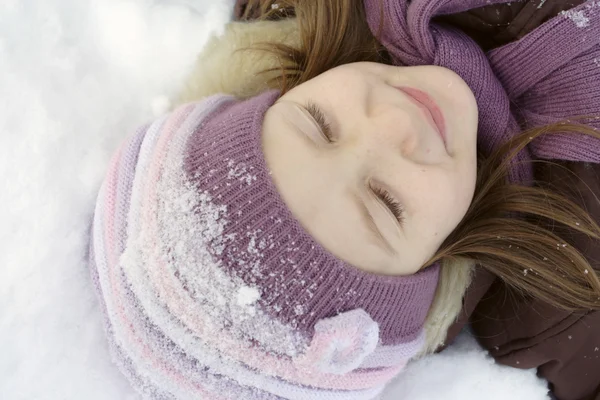 Winter portrait — Stock Photo, Image