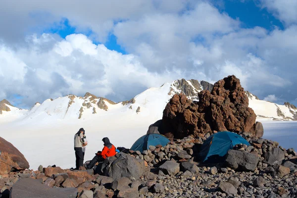 Mountain camp — Stock Photo, Image