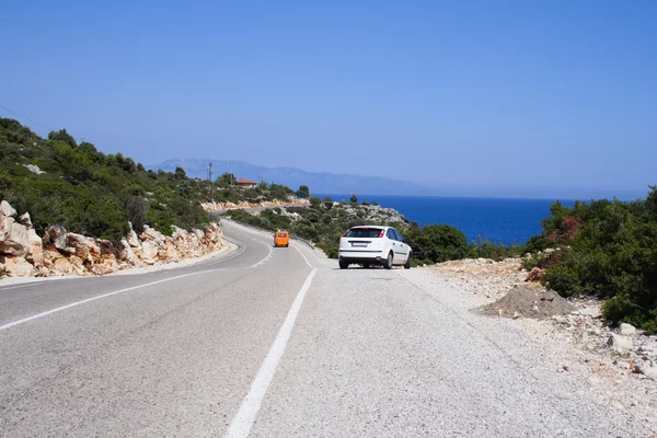 Coastline road — Stock Photo, Image