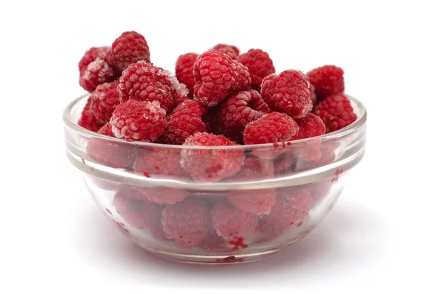 Frozen raspberries — Stock Photo, Image