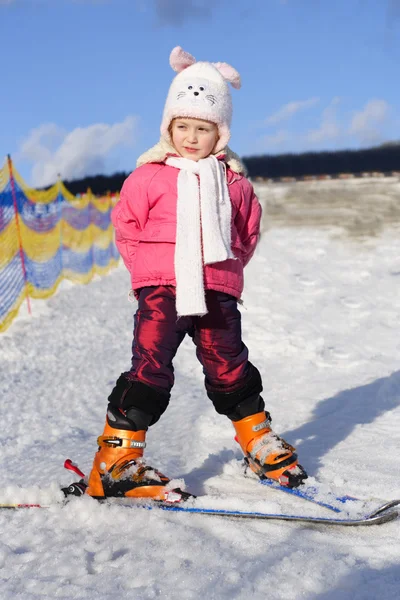 Young skier 2 — Stock Photo, Image