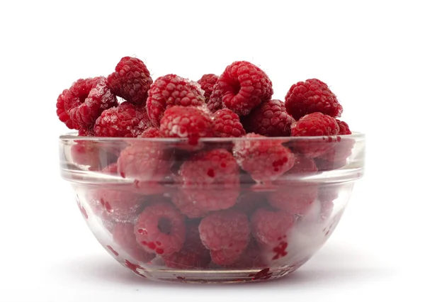 Frozen raspberries — Stock Photo, Image