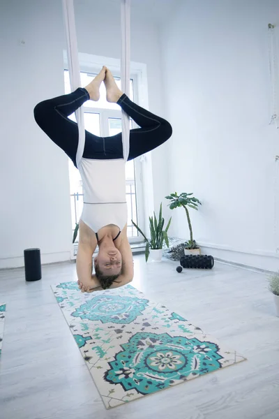 Sport Und Aktiver Lebensstil Yoga Kurse — Stockfoto