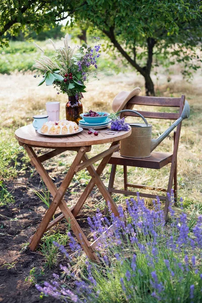 Garden Tea Party — Foto de Stock