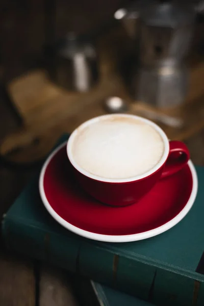 Cup Coffee Moka Milk — Stok Foto