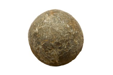 Beyaz karşı eski top mermisi