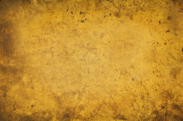 Grungy gele achtergrond textuur — Stockfoto