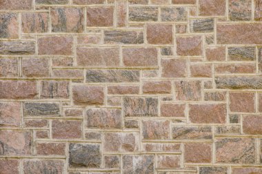 kırmızımsı duvar blok duvar