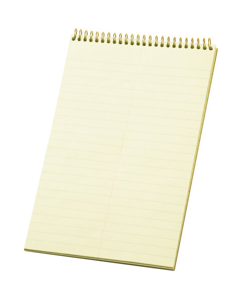 Stenographer's Lined Notepad