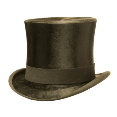 Beyaz karşı resmi siyah şapka