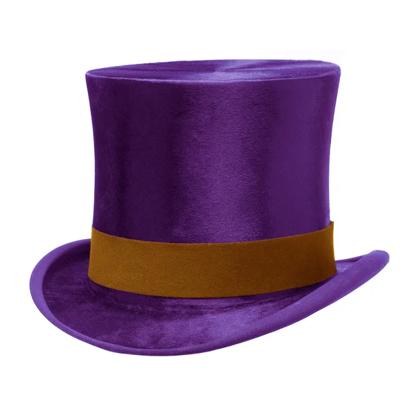 Purple Top Hat — Stock Photo, Image