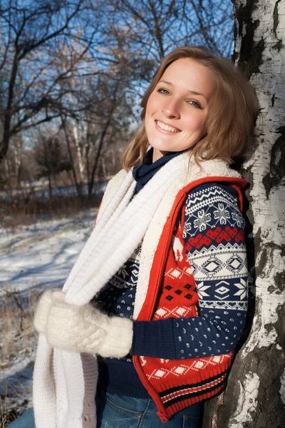 Winter portrait — Stock Photo, Image