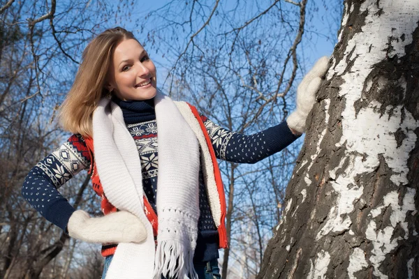 Winter portrait — Stock Photo, Image