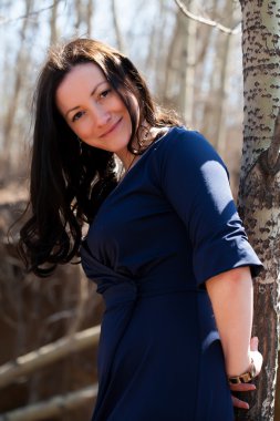 uzun saçlı güzel ince model