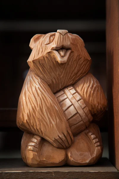 Orso di legno — Foto Stock