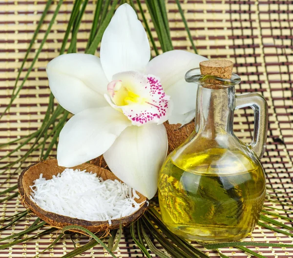 Coco Aceite Orquídea — Foto de Stock