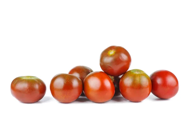 Isolado Tomate Cor Marrom Fundo Branco — Fotografia de Stock