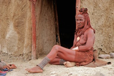 Himba kadın, Namibya