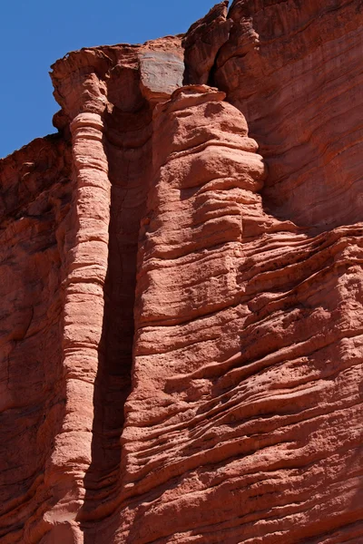 Sandsten klippa, talampaya — Stockfoto