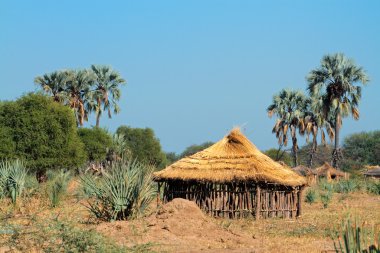 kırsal Afrika hut