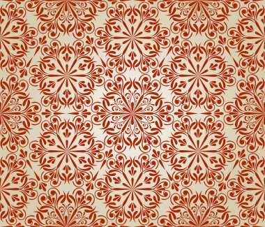 vektörsüz çiçek deseni