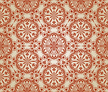 vektörsüz çiçek deseni