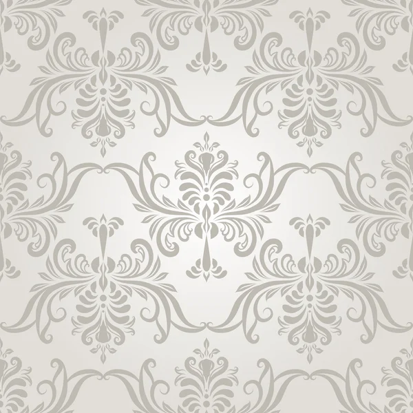 Vector Seamless Vintage Wallpaper Pattern — Stock Vector