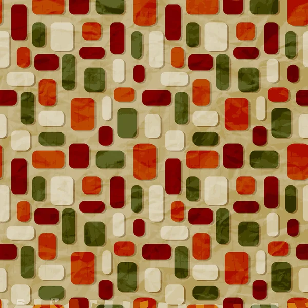 vektör Dikişsiz Noel retro desen