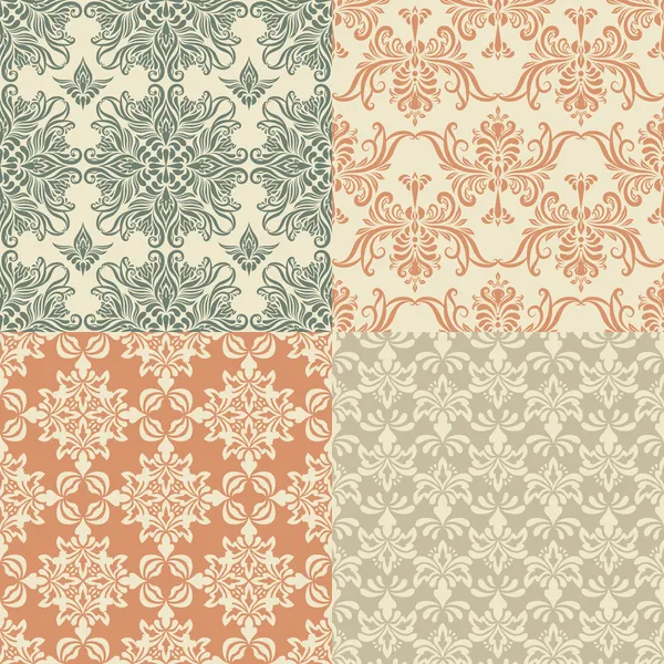 Dikişsiz duvar kağıdı desenleri vektörel