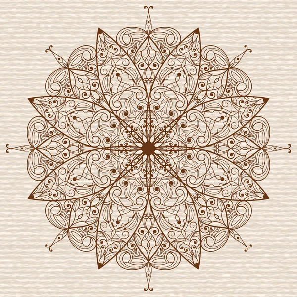 抽象的な民族シームレスな花パターン ベクトル — 图库矢量图片