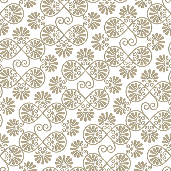 Vecteur sans couture motif de coupe de papier floral — Image vectorielle