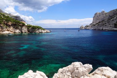 cassis, Fransa için port iğnesi Calanques