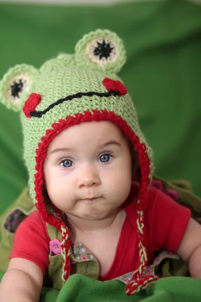 मजेदार टोपी मध्ये बाळ — स्टॉक फोटो, इमेज