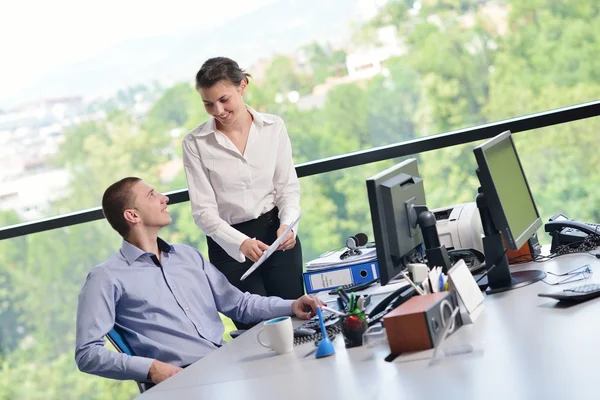 Business in a meeting at office — Stock Photo, Image