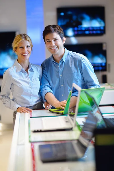 Buy in consumer electronics store — Stock Photo, Image