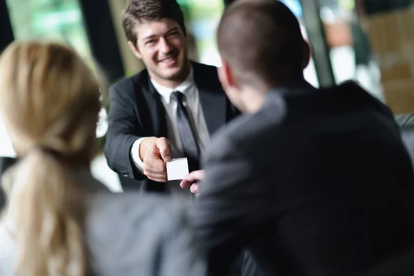 Business in a meeting at office — Stock Photo, Image