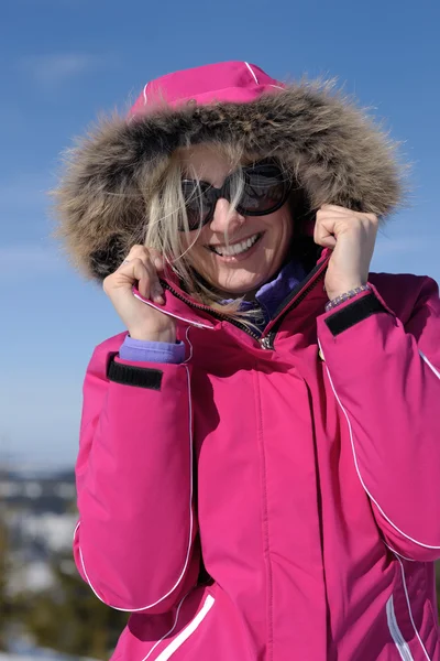 Winterski für Frauen — Stockfoto