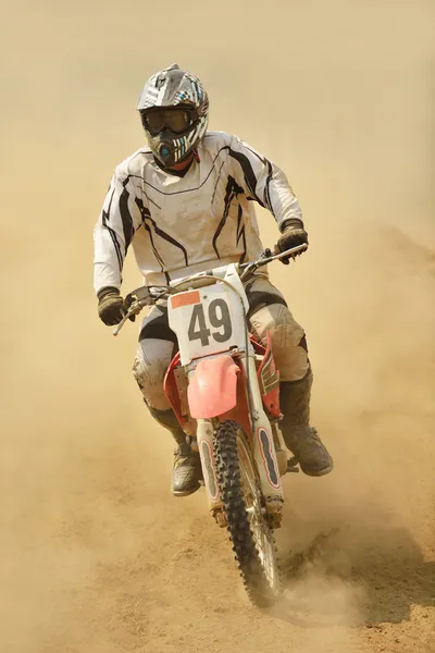 Moto motocross — Foto Stock