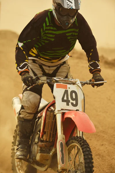 Moto de motocross — Foto de Stock