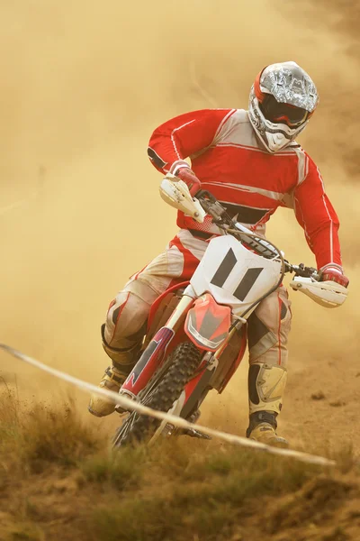 Moto de motocross — Fotografia de Stock