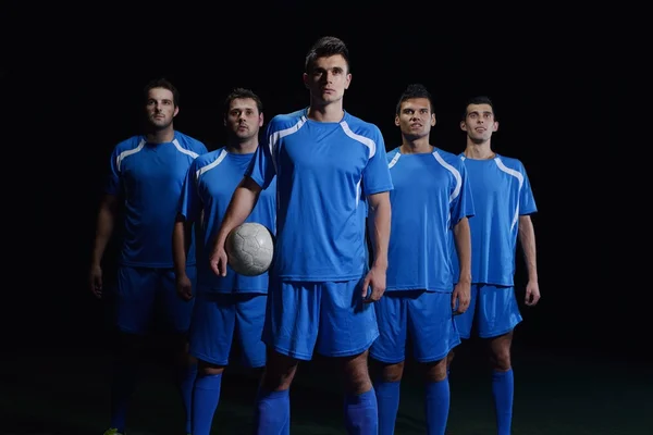 Soccer players team — Stock Photo, Image