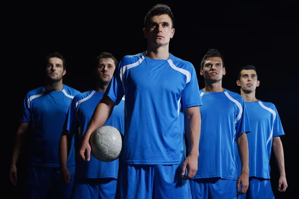 Jogadores de futebol equipe — Fotografia de Stock