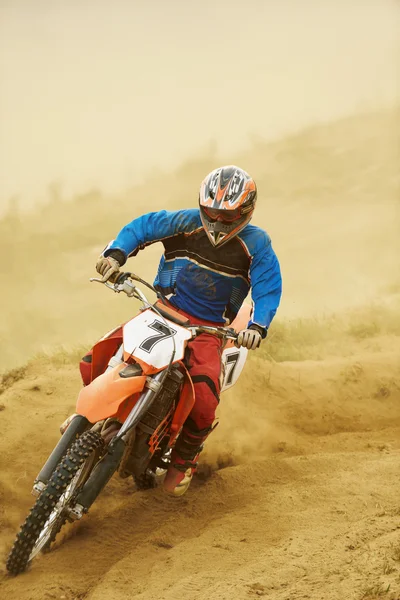 Moto motocross — Foto Stock