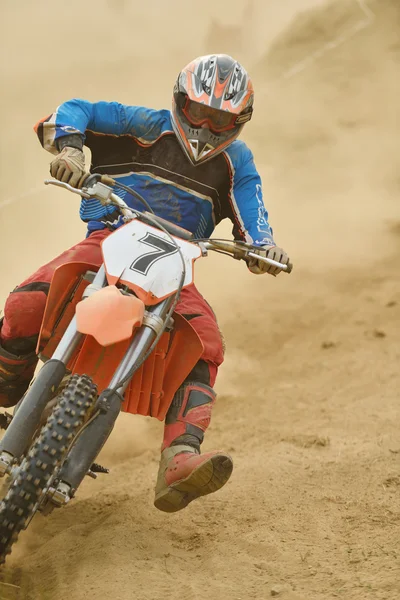 Moto motocross — Foto Stock