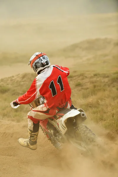 Motocross cykel — Stockfoto