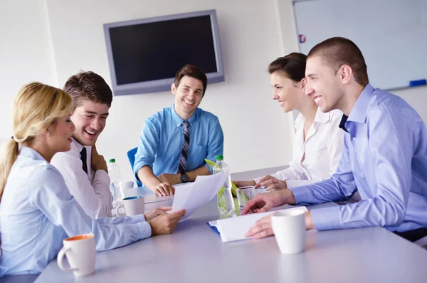 Business in einem Meeting im Büro — Stockfoto