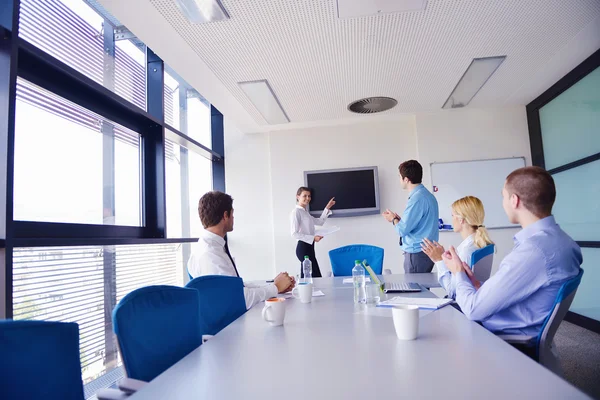 Negocios en una reunión en la oficina — Foto de Stock