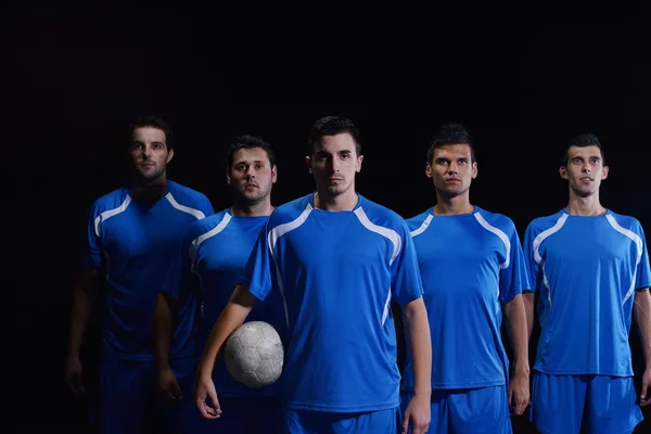 Jogadores de futebol equipe — Fotografia de Stock